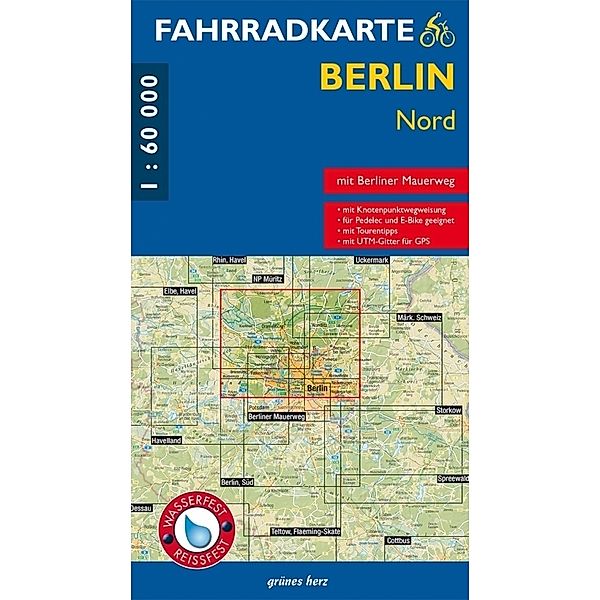 Fahrradkarten / Fahrradkarte Berlin Nord