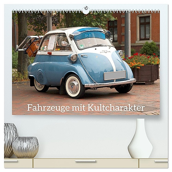 Fahrzeuge mit Kultcharakter (hochwertiger Premium Wandkalender 2024 DIN A2 quer), Kunstdruck in Hochglanz, Calvendo, Anja Bagunk