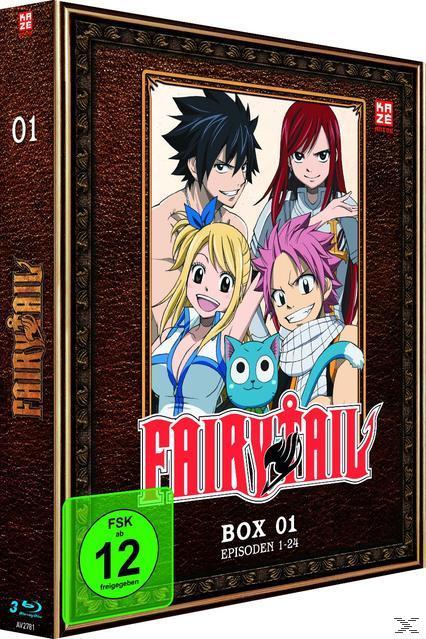 Image of Fairy Tail - Box 1 (Episoden 1-24) Bluray Box