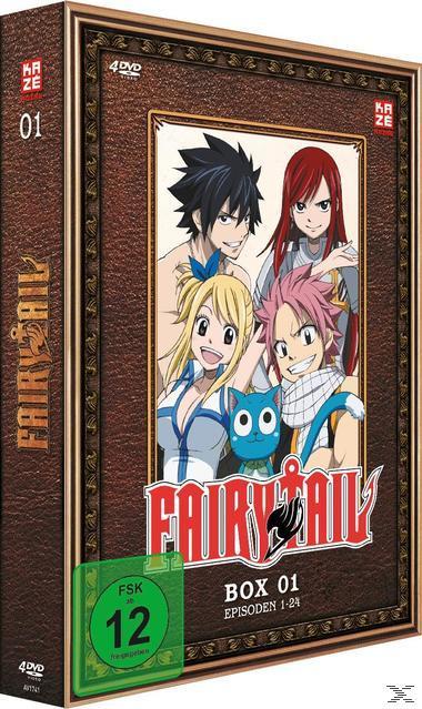 Image of Fairy Tail - Box 1 (Episoden 1-24) DVD-Box