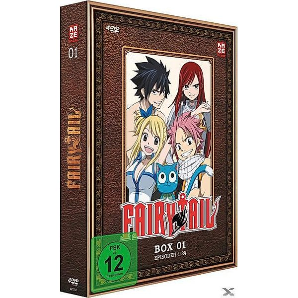 Fairy Tail - Box 1 (Episoden 1-24) DVD-Box, Shinji Ishihira