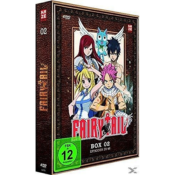 Fairy Tail - Box 2 (Episoden 25-48) DVD-Box, Shinji Ishihira