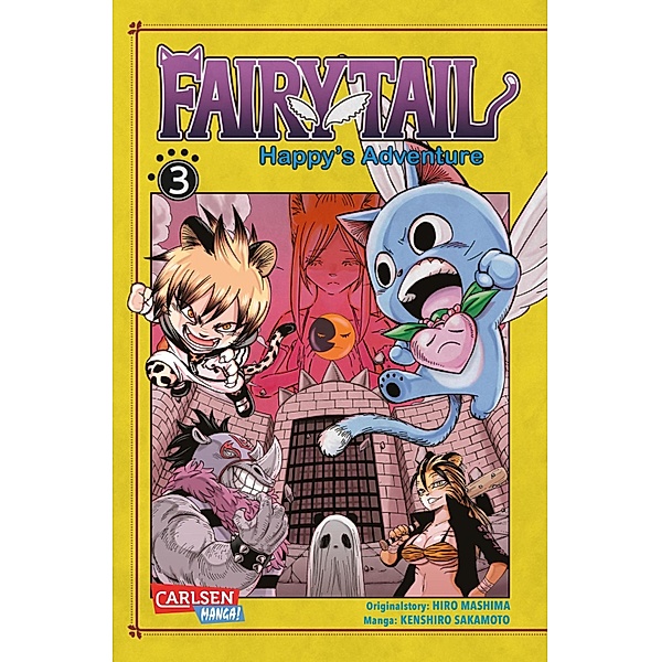 Fairy Tail - Happy's Adventure 3 / Fairy Tail - Happy's Adventure Bd.3, Kenshiro Sakamoto, Hiro Mashima