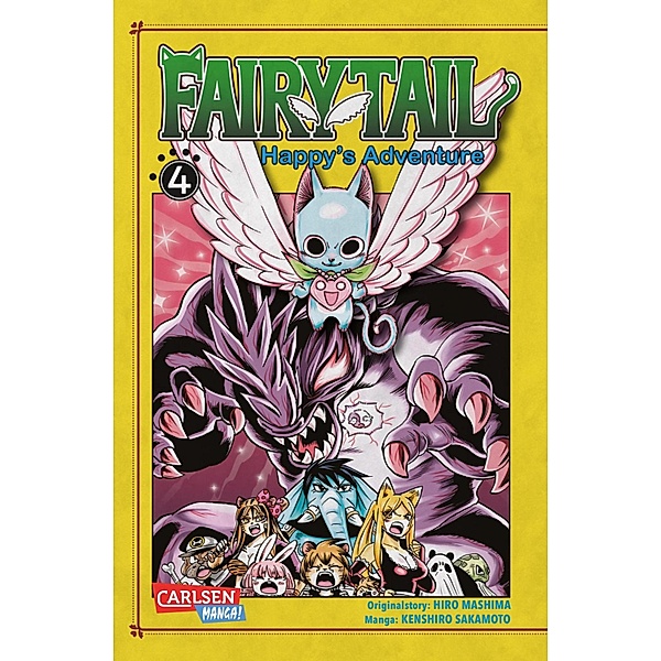 Fairy Tail - Happy's Adventure 4 / Fairy Tail - Happy's Adventure, Kenshiro Sakamoto, Hiro Mashima