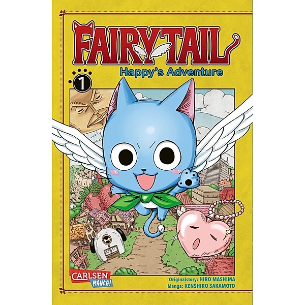 Fairy Tail - Happy's Adventure Bd.1, Kenshiro Sakamoto, Hiro Mashima