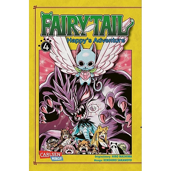 Fairy Tail - Happy's Adventure Bd.4, Kenshiro Sakamoto, Hiro Mashima