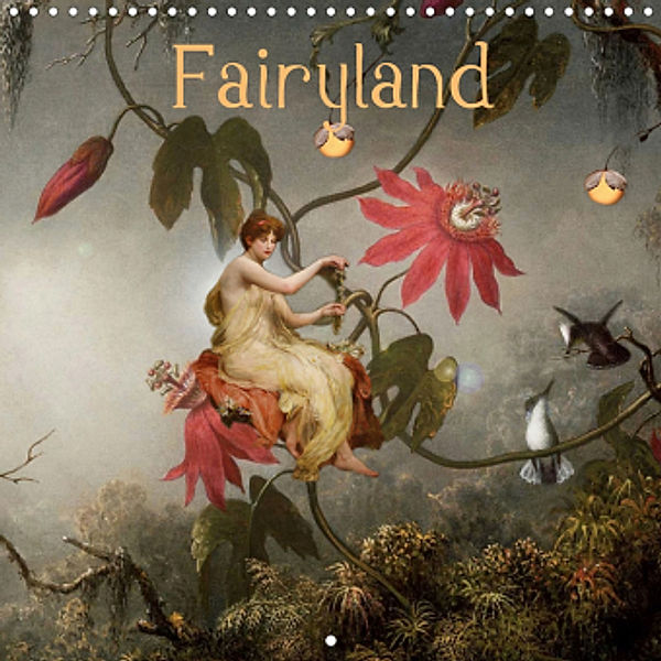 Fairyland (Wall Calendar 2021 300 × 300 mm Square), Yvonne Pfeifer