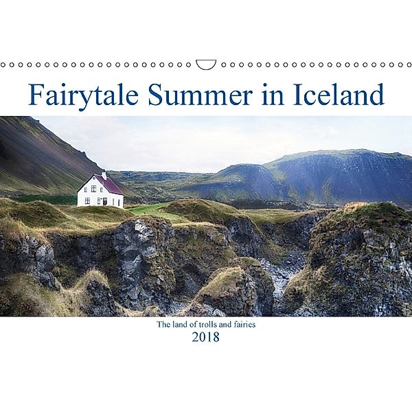 Fairytale Summer in Iceland (Wall Calendar 2018 DIN A3 Landscape), Joana Kruse