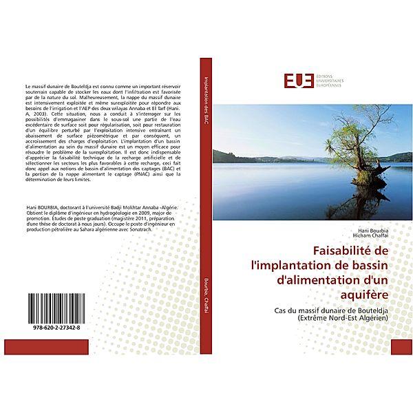 Faisabilité de l'implantation de bassin d'alimentation d'un aquifère, Hani Bourbia, Hicham Chaffai