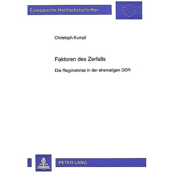 Faktoren des Zerfalls, Christoph Kumpf