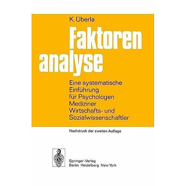 Faktorenanalyse, K. Überla