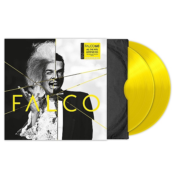 Falco 60 (2 LPs, 140gr Yellow Vinyl), Falco
