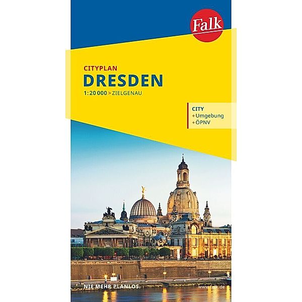 Falk Cityplan Dresden 1:20.000