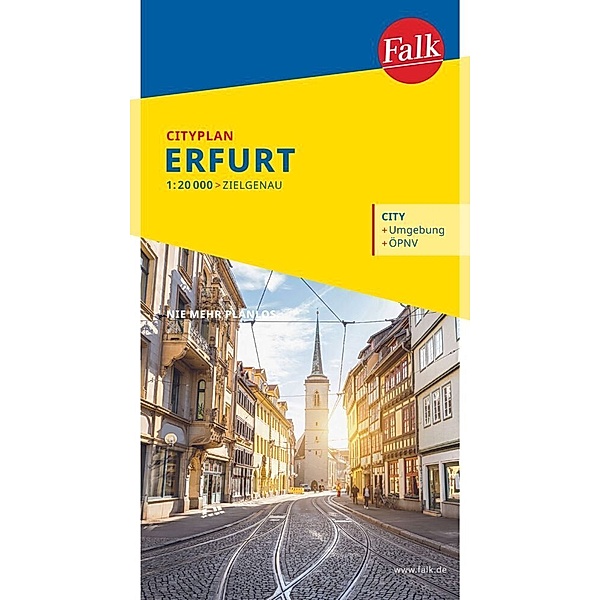Falk Cityplan Erfurt 1:20.000
