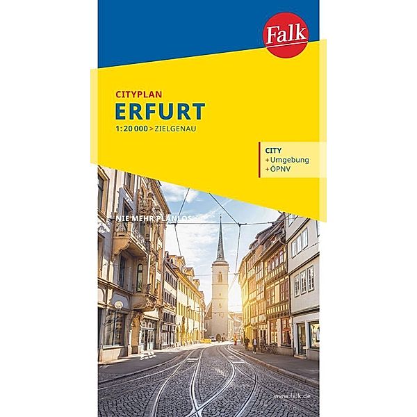 Falk Cityplan Erfurt 1:20.000