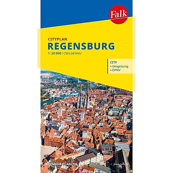 Falk Cityplan / Falk Cityplan Regensburg 1:16.000