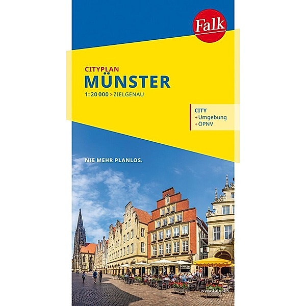 Falk Cityplan Münster 1:20.000