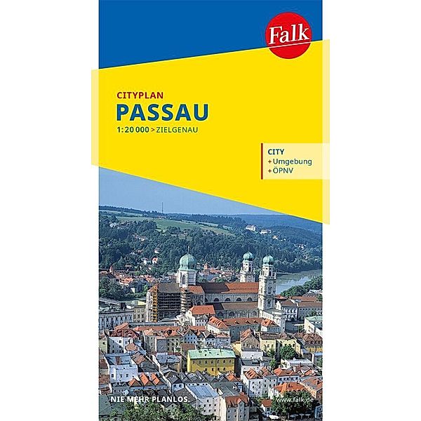 Falk Cityplan Passau 1:17.500