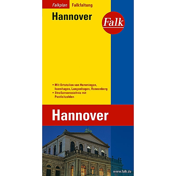 Falk Plan Hannover, Falkfaltung