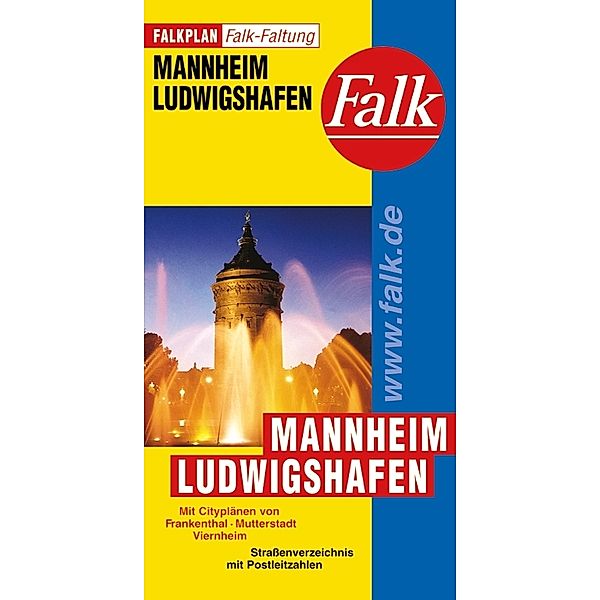 Falk Plan Mannheim, Ludwigshafen, Falkfaltung