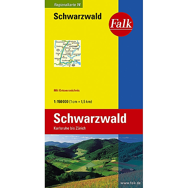 Falk Plan Schwarzwald