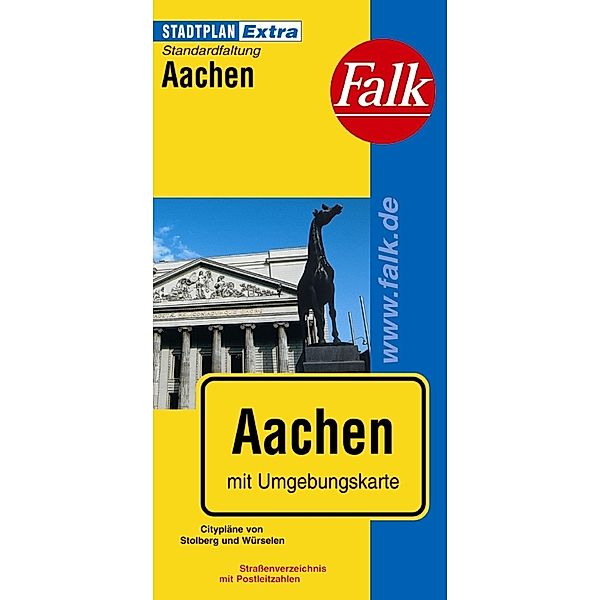 Falk Stadtplan Extra Aachen 1:19.500