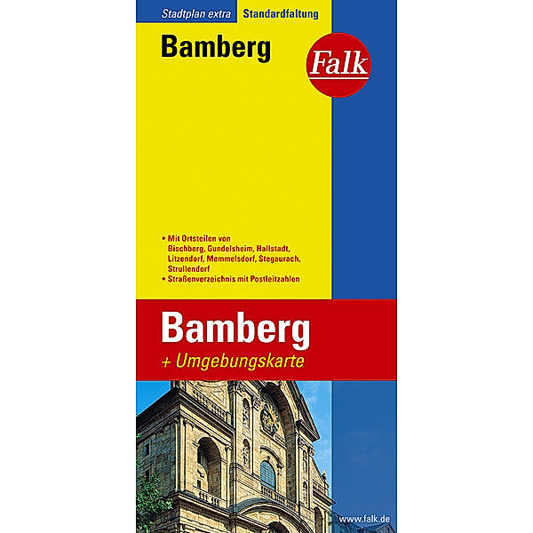 Falk Stadtplan Extra Bamberg 1:15.000