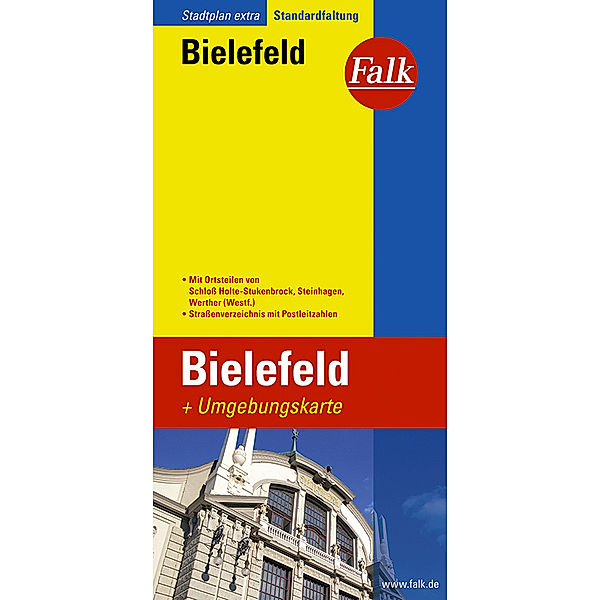 Falk Stadtplan Extra Bielefeld 1:20.000