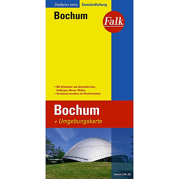 Falk Stadtplan Extra Bochum 1:15.000