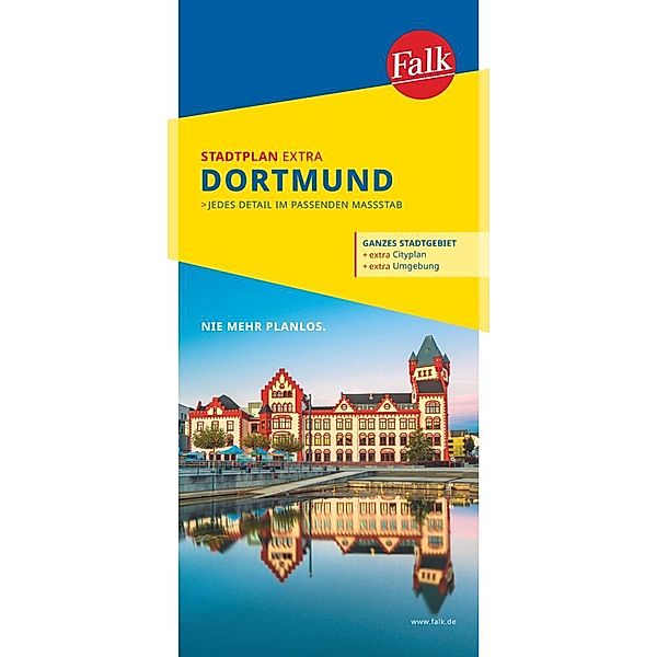 Falk Stadtplan Extra Dortmund 1:22.000