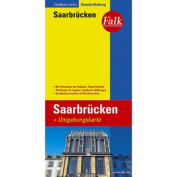 Falk Stadtplan Extra / Falk Stadtplan Extra Saarbrücken 1:20.000