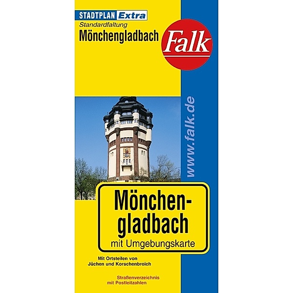 Falk Stadtplan Extra / Falk Stadtplan Extra Mönchengladbach 1:19.500