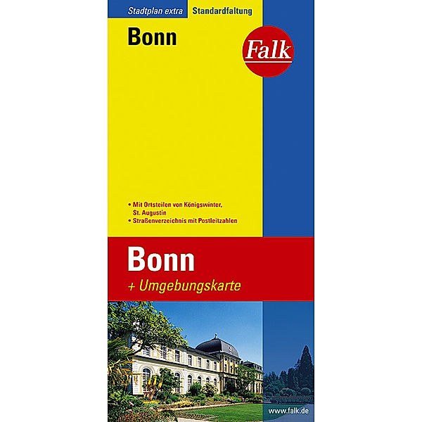 Falk Stadtplan Extra / Falk Stadtplan Extra Bonn 1:17.500