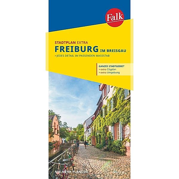 Falk Stadtplan Extra Freiburg 1:17.500