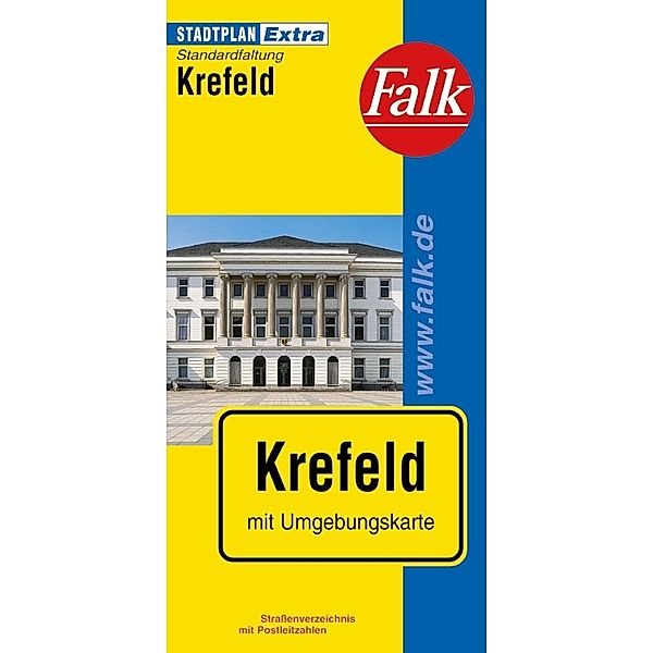 Falk Stadtplan Extra Krefeld 1:17.000