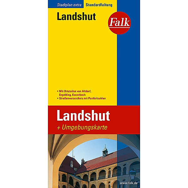 Falk Stadtplan Extra Landshut 1:17.500