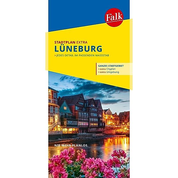 Falk Stadtplan Extra Lüneburg 1:15.000