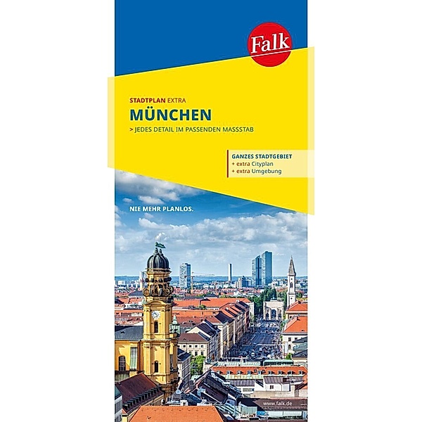 Falk Stadtplan Extra München 1:20.000