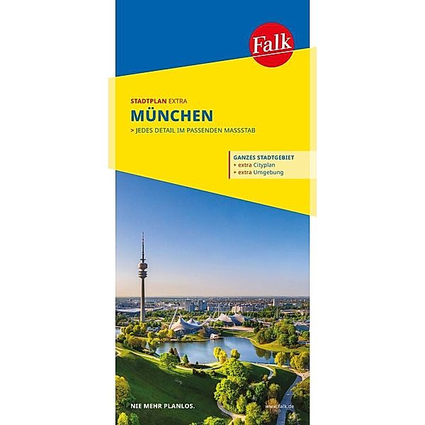 Falk Stadtplan Extra München 1:20.000