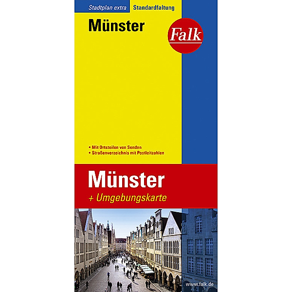Falk Stadtplan Extra Münster 1:23.000
