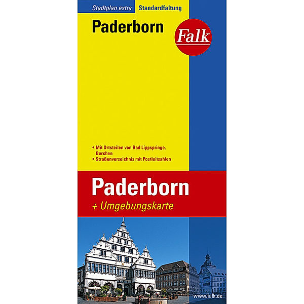 Falk Stadtplan Extra Paderborn 1:20.000