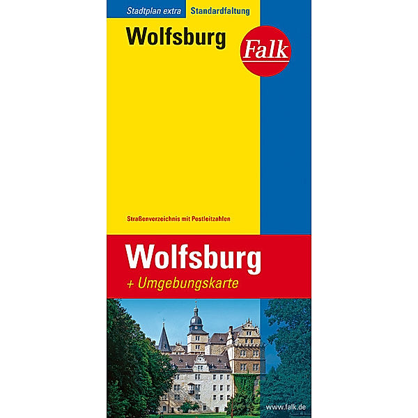 Falk Stadtplan Extra Wolfsburg 1:21.000