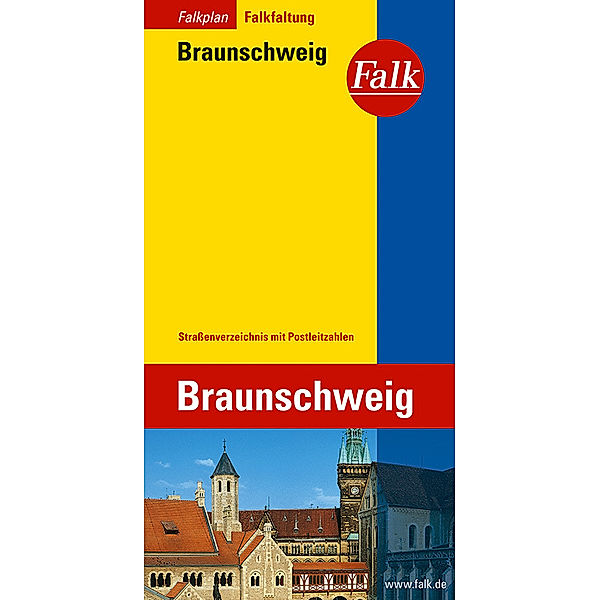 Falk Stadtplan Falkfaltung Braunschweig 1:20.000