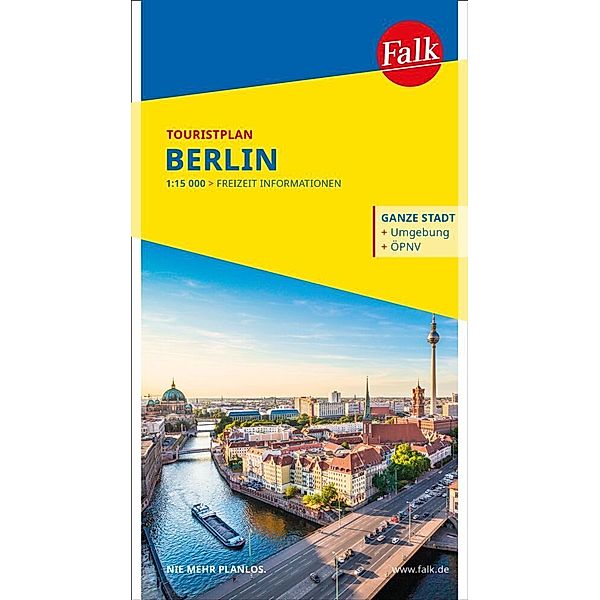 Falk Touristplan Berlin 1:15.000