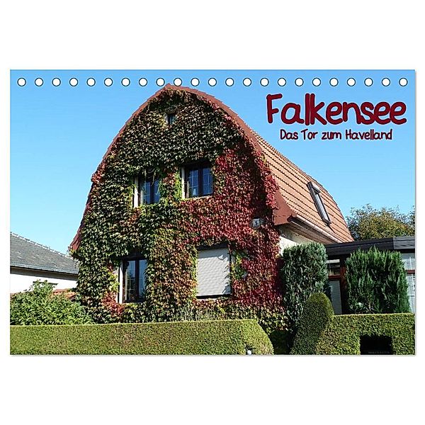 Falkensee - Das Tor zum Havelland (Tischkalender 2024 DIN A5 quer), CALVENDO Monatskalender, Björn Hoffmann