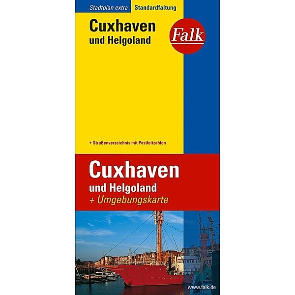 Falkplan / Falk Plan Cuxhaven und Helgoland