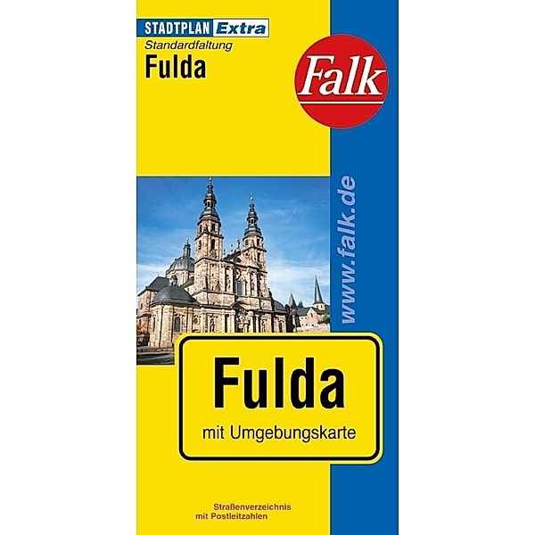 Falkplan / Falk Stadtplan Extra Fulda 1:17 000