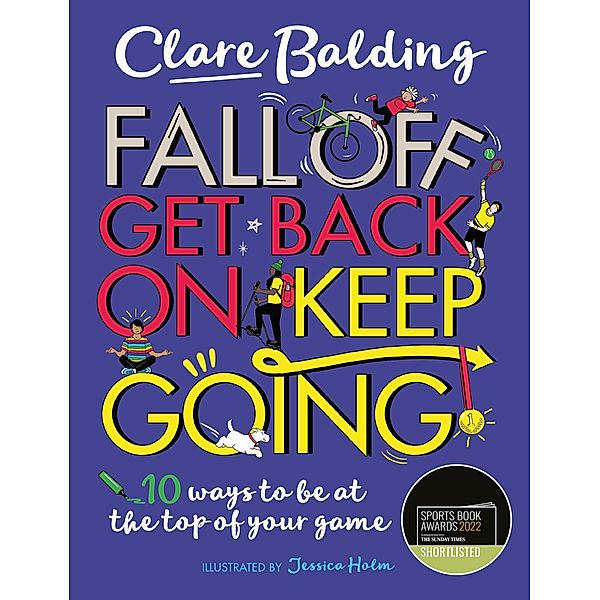 Fall Off, Get Back On, Keep Going, Clare Balding