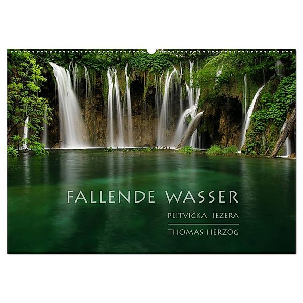 FALLENDE WASSER (Wandkalender 2024 DIN A2 quer), CALVENDO Monatskalender, www.bild-erzaehler.com, Thomas Herzog