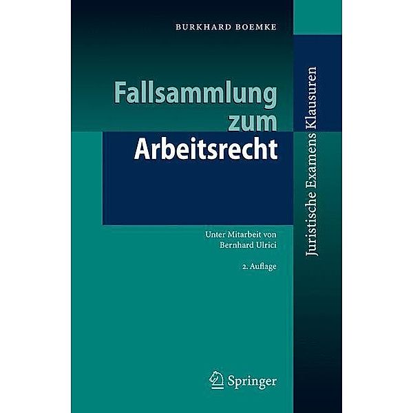 Fallsammlung zum Arbeitsrecht, Burkhard Boemke